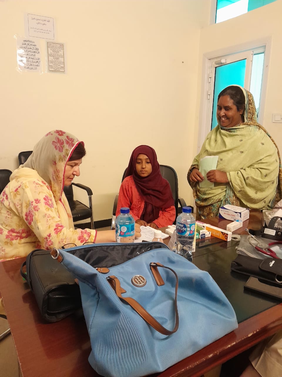 Dr. Shakil providing specialist care at WASIL